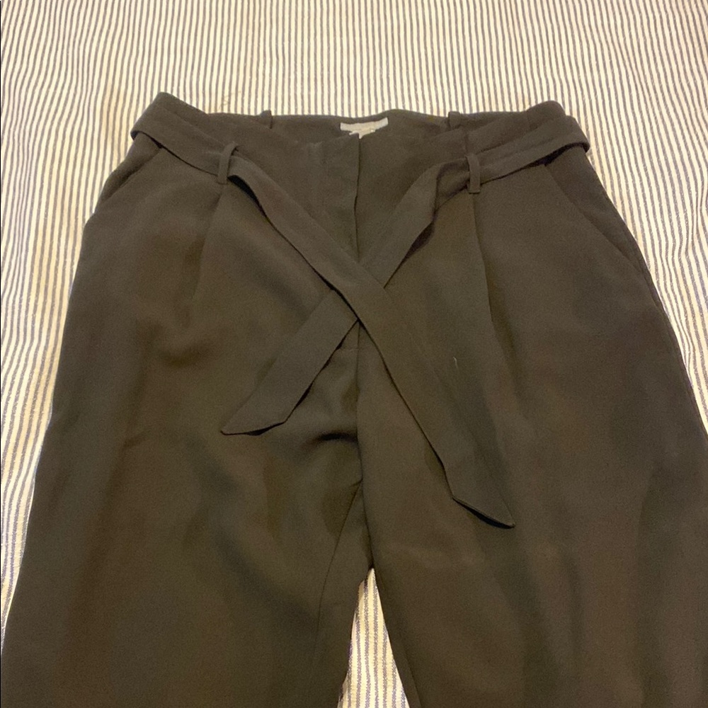 H&M Black Trousers with Elastic Waistband